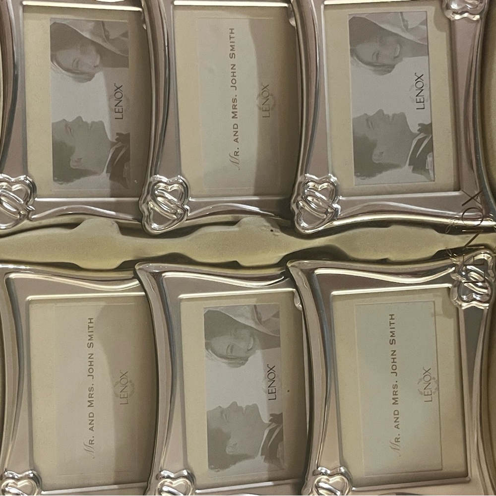 Lenox Dual-Tone Floral Photo Frame‎ Collection - Picture 2 of 5